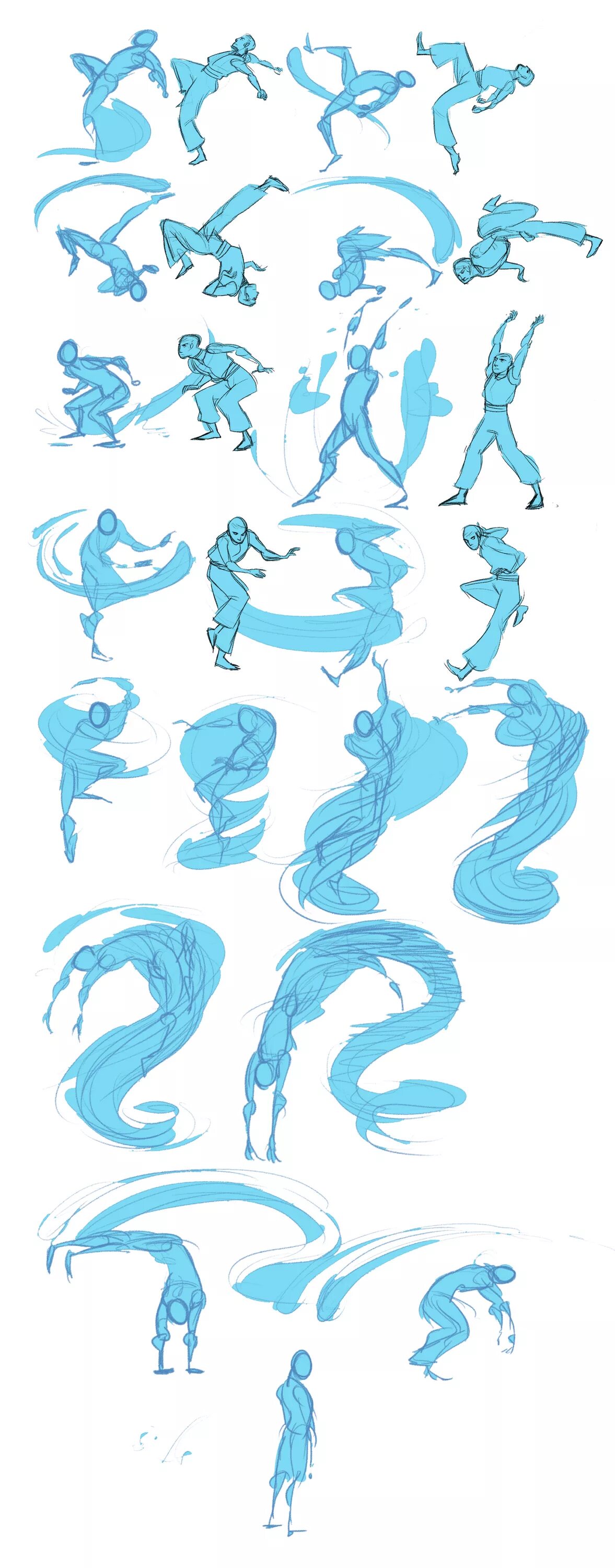 Avatar poses