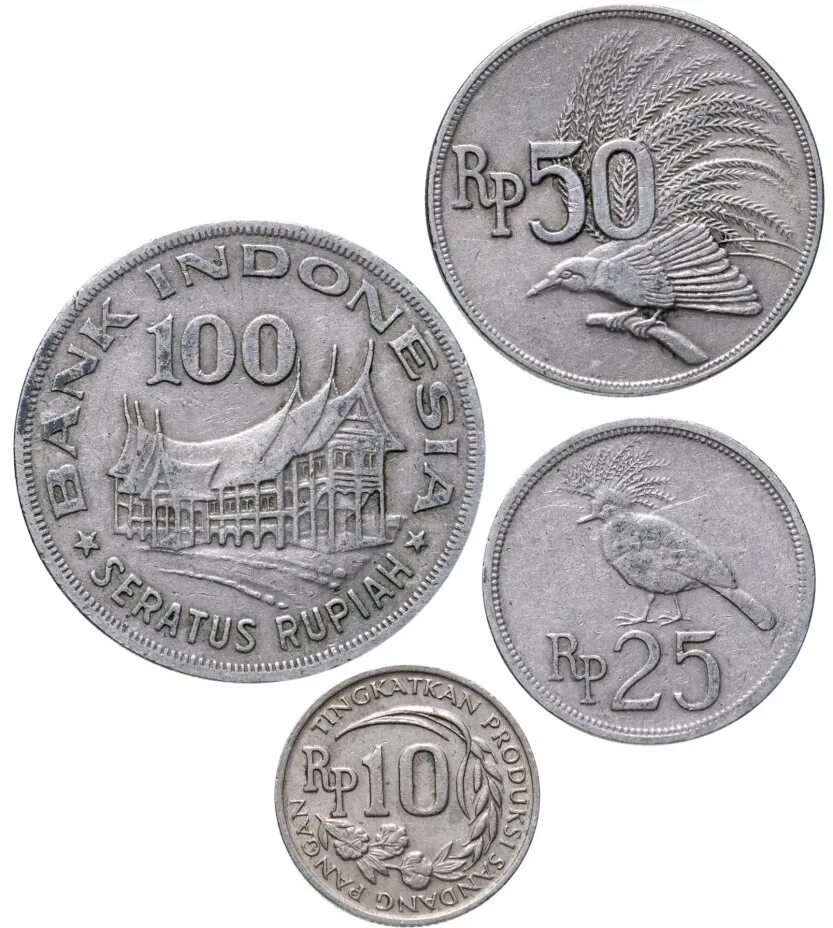 монеты индонезии