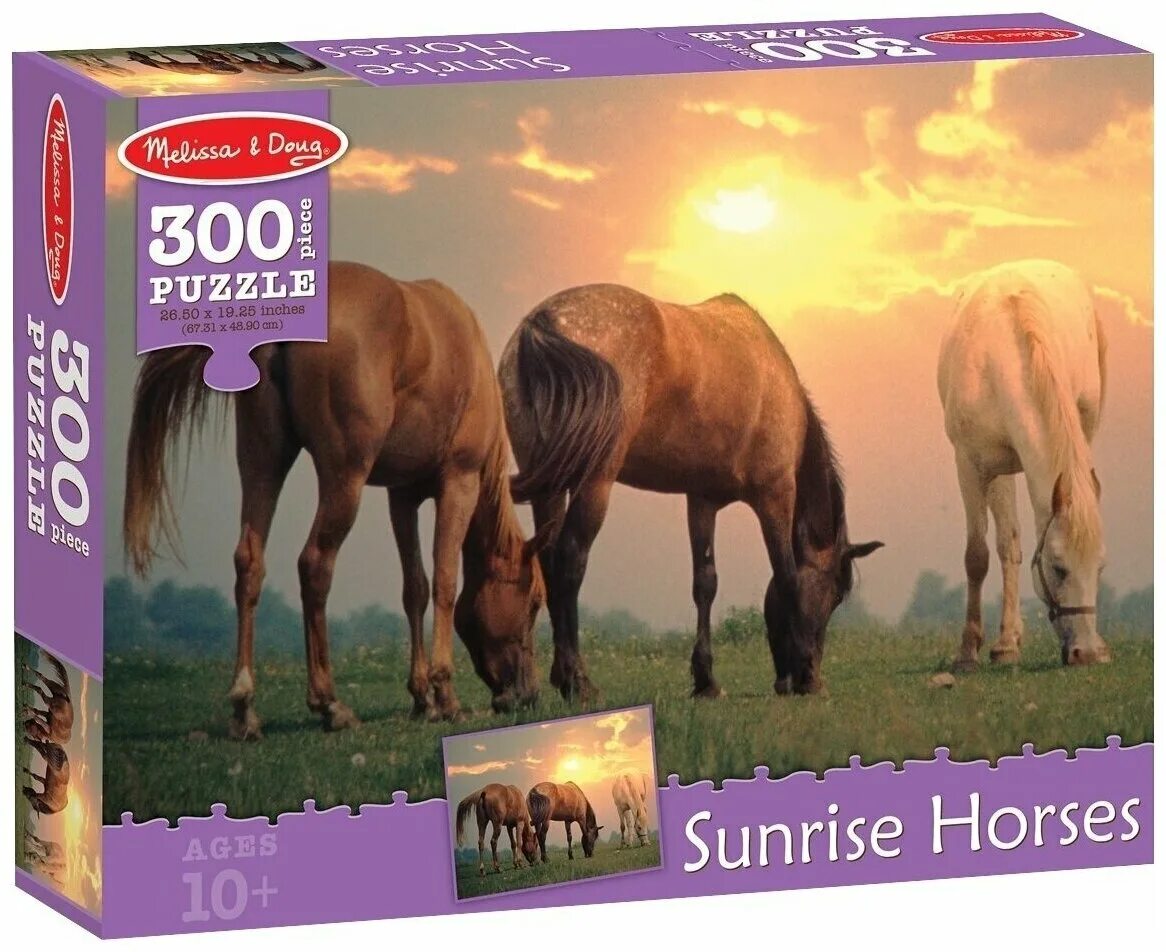 пазл лошади. пазл лошади.