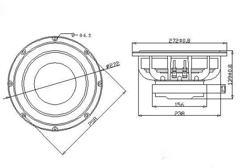 Размеры динамика сабвуфера 10 дюймов. Peerless динамики 10. Pioneer ts w 252. Габариты динамика сабвуфера 10 дюймов. Blam сабвуфер 10.