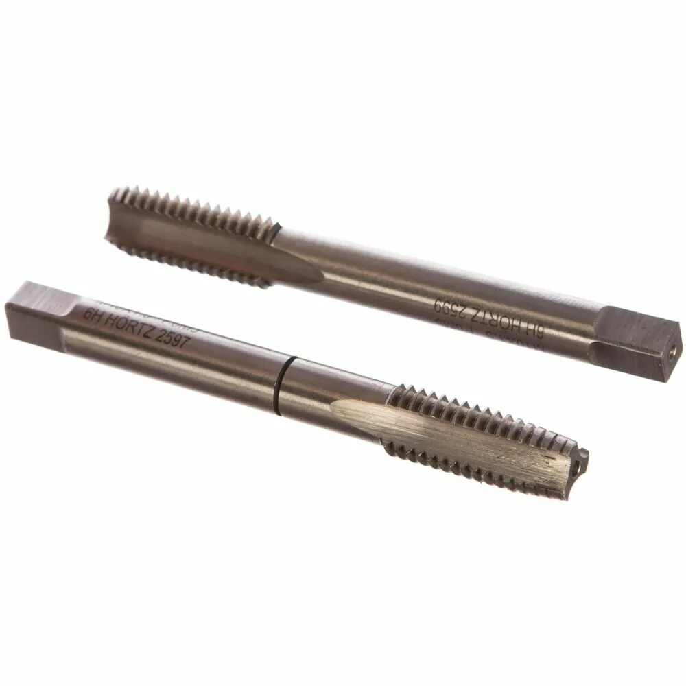 Метчик м10. Метчик g 1 дюйма м/р комплект 2 шт. р6м5 hortz 203805. hortz метчик g 1/2&quot; м/р р6м5 203817. мечик м6x1.25. метчик м20 х 1,5 ручной (2шт/компл).