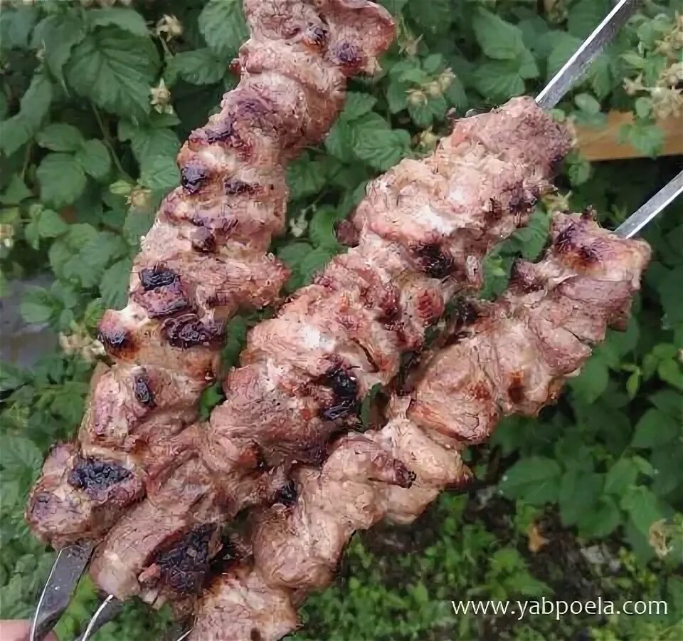 Шашлык в уксусном маринаде. Шашлык из свинины в уксусном маринаде. уксусный маринад для шашлыка. как насадить мясо на шампур.