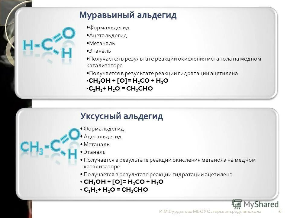 Из метанола в метаналь катализатор.