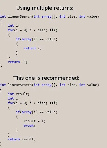 Return int. Функция return. return-statement with no value, in function returning &#039;int*&#039; [-fpermissive].