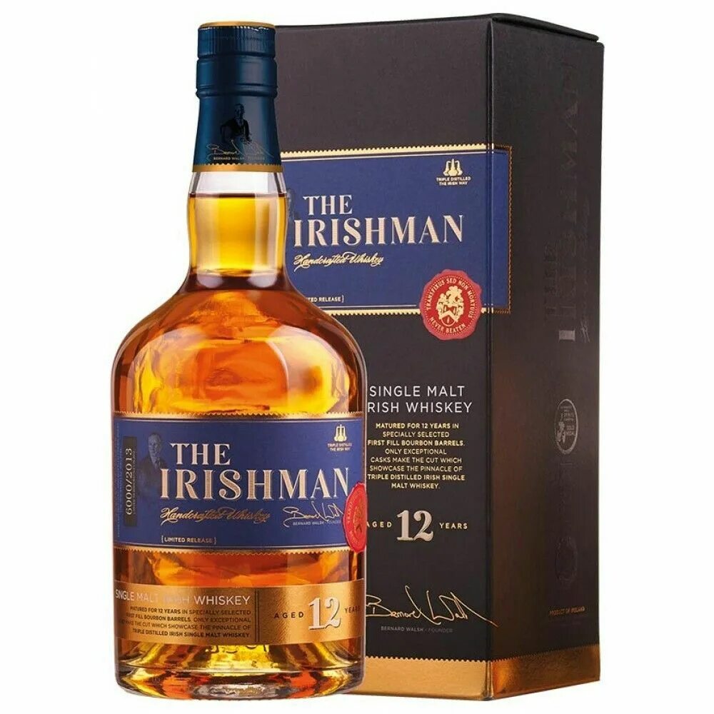 Irish single malt. Irishman Single Malt 12. Виски the Irishman Single Malt. The Irishman Single Malt aged 12 years. Виски Айришмен Фаундерс резерв.