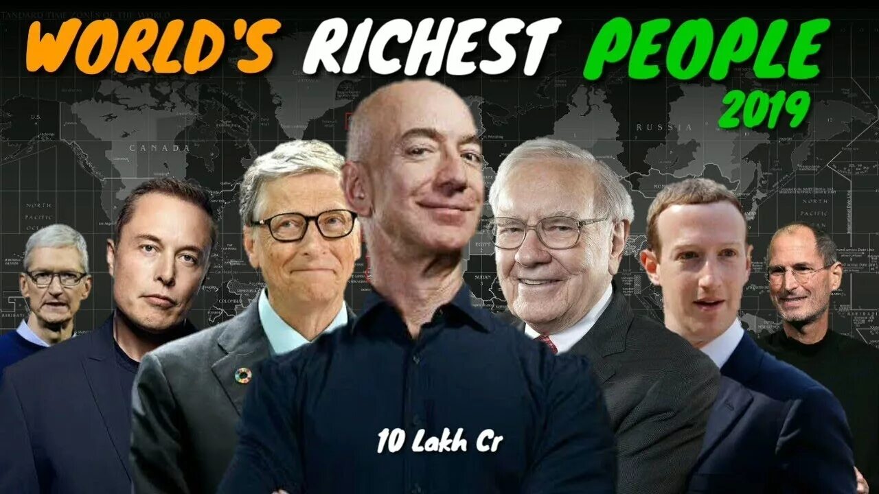 We see the world. 10 Richest people in the World. Richest people in the World. Top 10 Richest people in the World. The Richest man in the World.