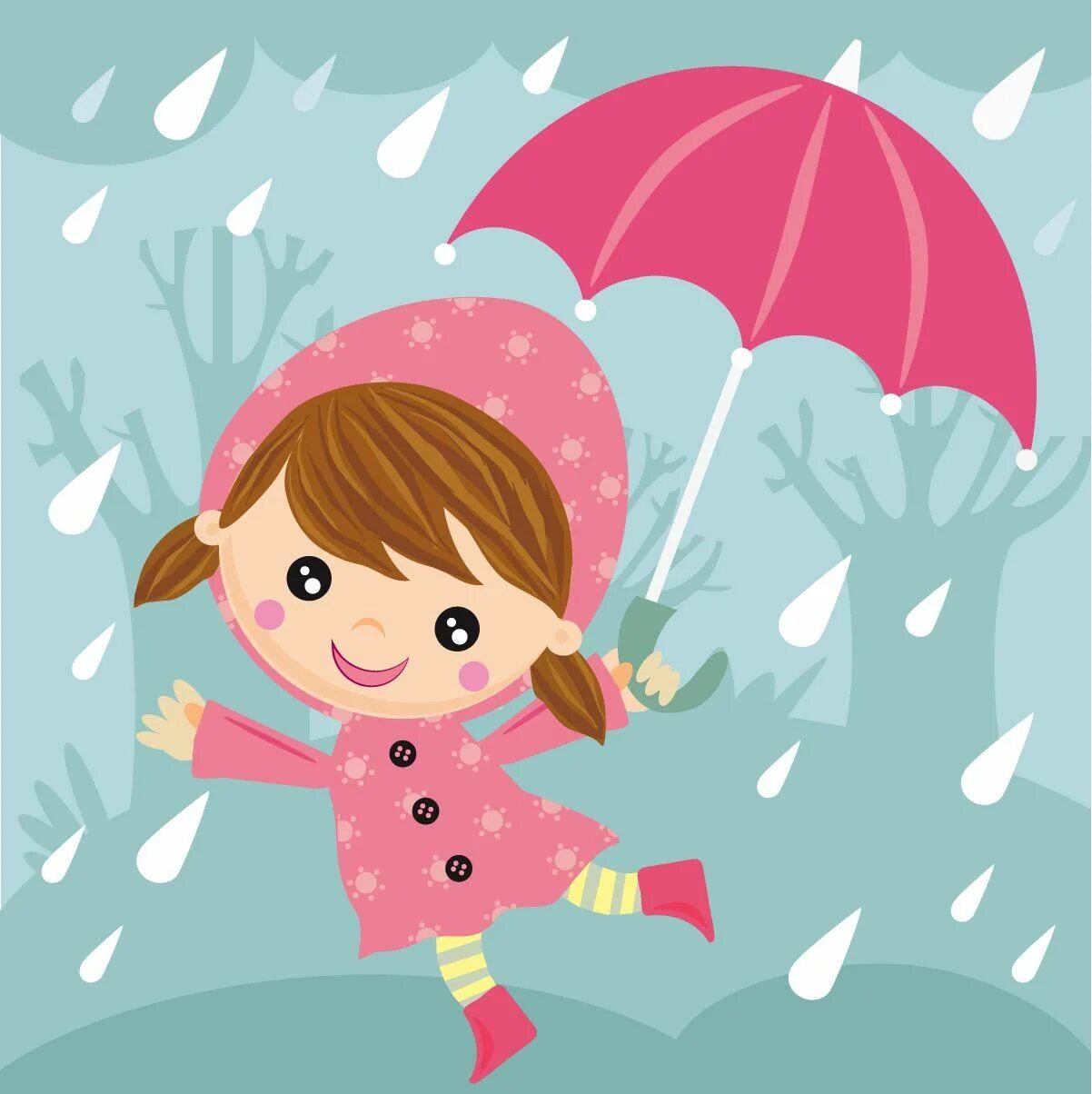 It s raining heavily. Rainy картинка для детей. Под зонтиком иллюстрация. Raining мультяшная. Дождливый день детская картинка.