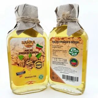 Отжим масла грецкого ореха