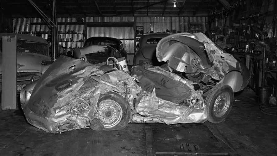 Porsche 550 Spyder little Bastard. Машина вдов