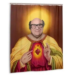 Danny Devito Shower Curtain Fans Design Fashion Casual Custom 60x72 Inch Cr...