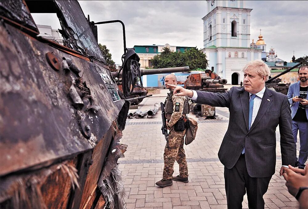 Выделит ли сша помощь украине последние новости. Джонсон в Киеве.
