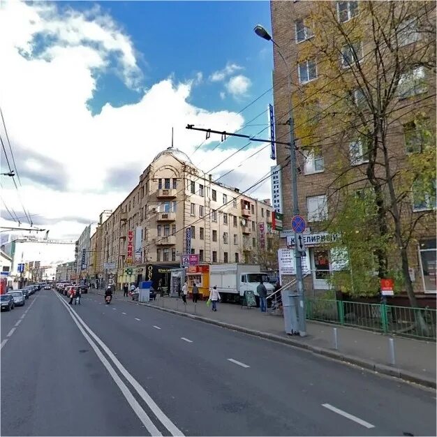 Улица Грузинский Вал д. 26 строение 1 на карте Москвы