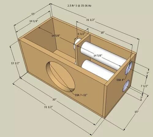 Короб для сабвуфера 12. Сабвуфер короб 12 дюймов с фазоинвертором. Фазоинверторный короб под 12 динамик. Короб с фазоинвертором для двух сабвуферов 10 дюймов. Короб под 1000watts.