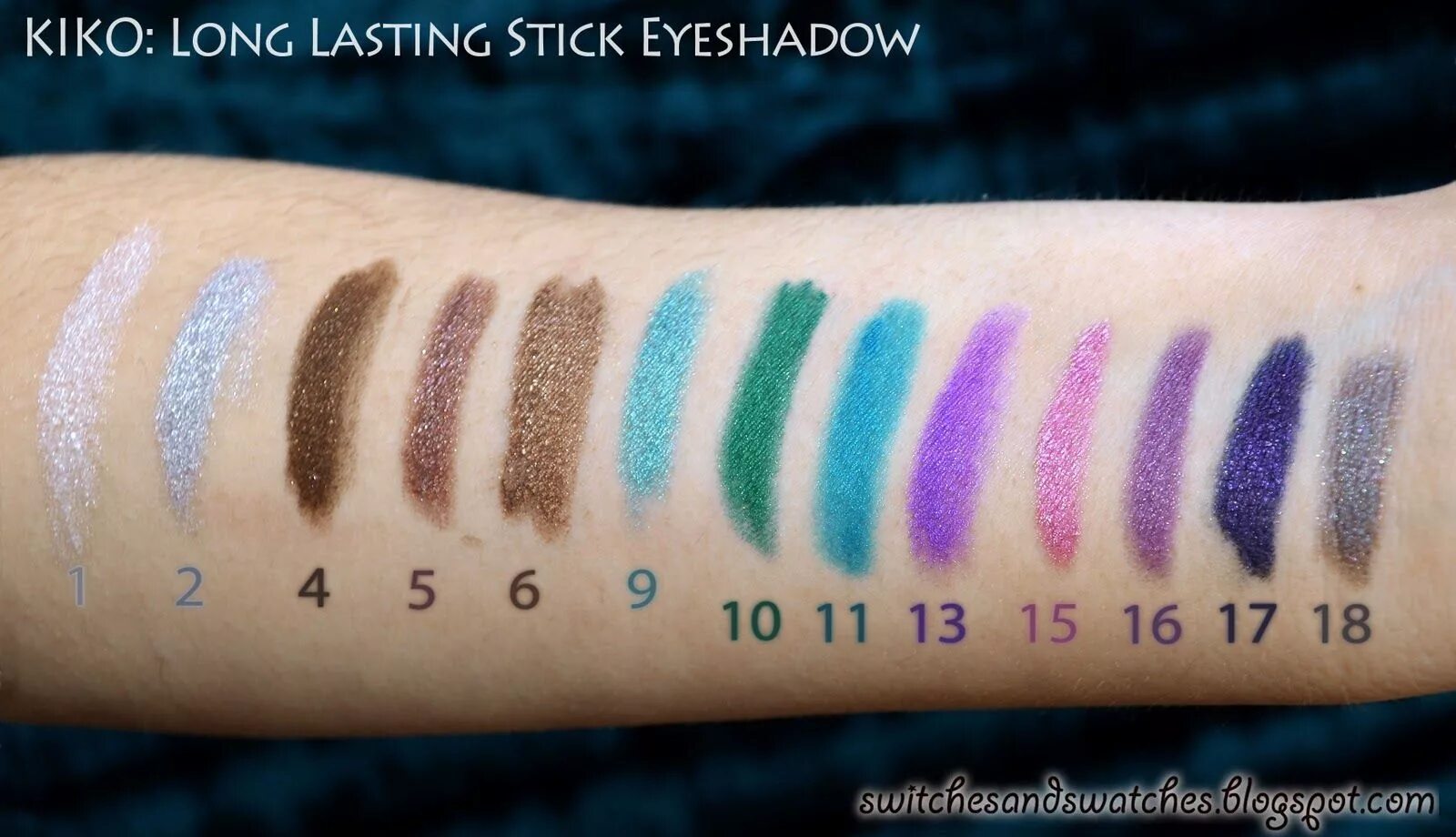 Kiko long lasting Stick Eyeshadow Swatches. Long lasting Eyeshadow Stick Kiko. Kiko long lasting Stick Eyeshadow Stick свотч. Kiko тени карандаш свотчи.