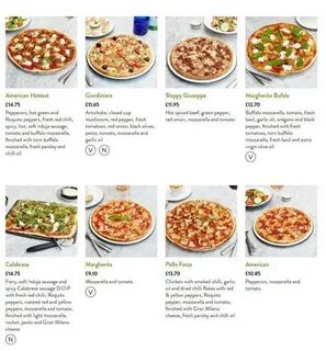 Pizza express меню