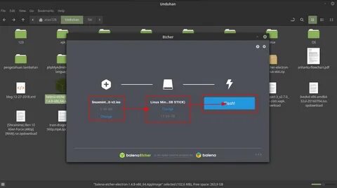 Etcher linux