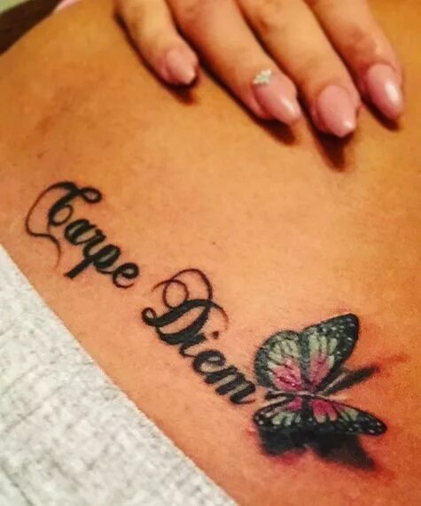 Карпи дием. Карпе дием. карпе дием тату. наколка carpe diem. татуировки для девушек carpe diem.