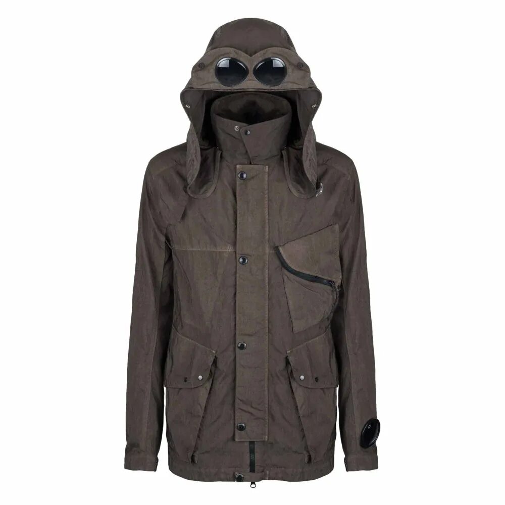 C. C. C. Company primaloft hooded goggle jacket. C.