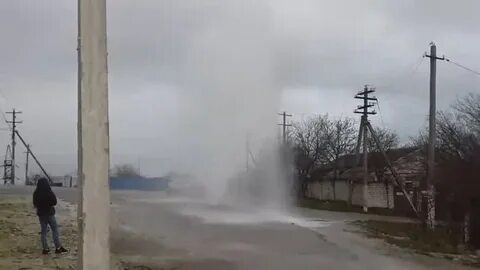 В новороссийске дали воду