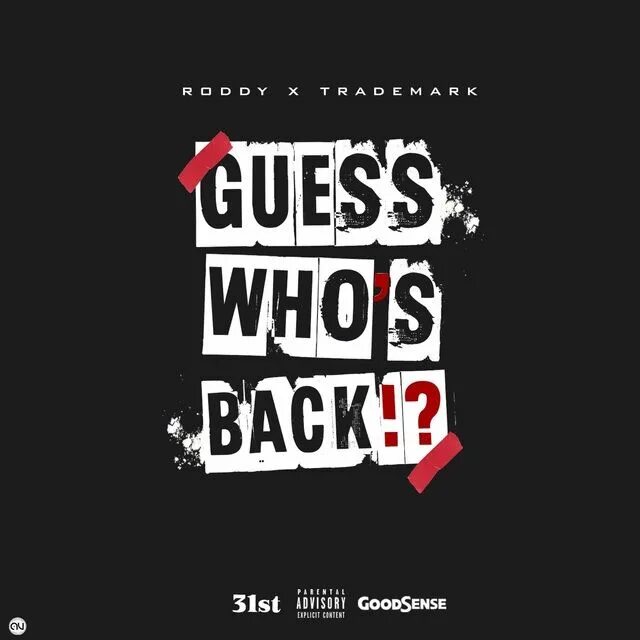 If s i s back. Guess who back. Guess who's back. Guess who is back. 50 Cent guess who's back.
