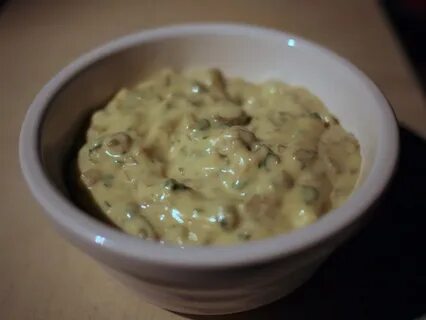 Соус тартар домашний с маринованными