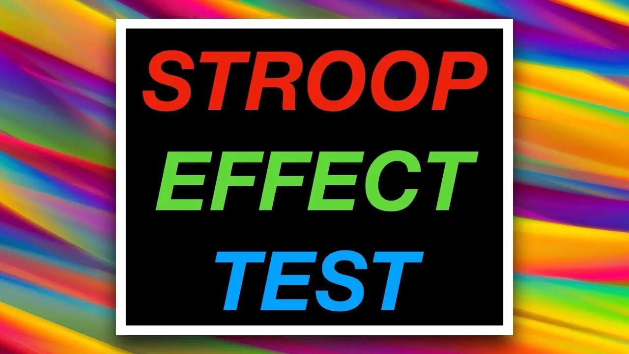 Testing effect. Stroop Effect. Stroop Test. Stroop Test информация. Stroop Test materyali.