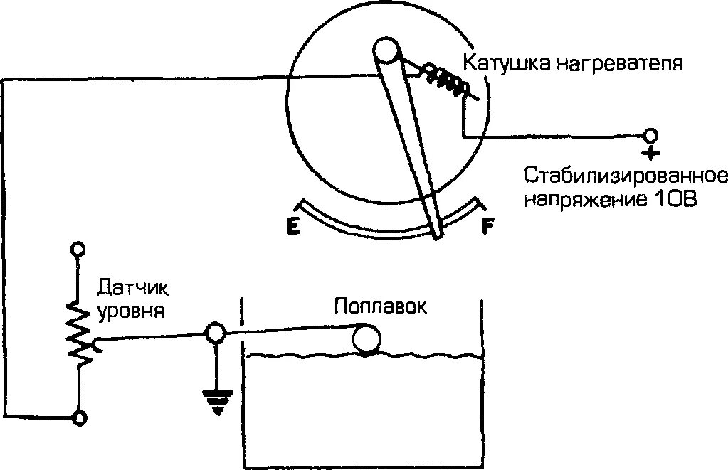 Уровень масла в баке. Схема указателя датчика уровня топлива. Схема подключения указателя уровня топлива ВАЗ. Схема подключения датчика уровня топлива к указателю. Схема соединения топливного датчика.