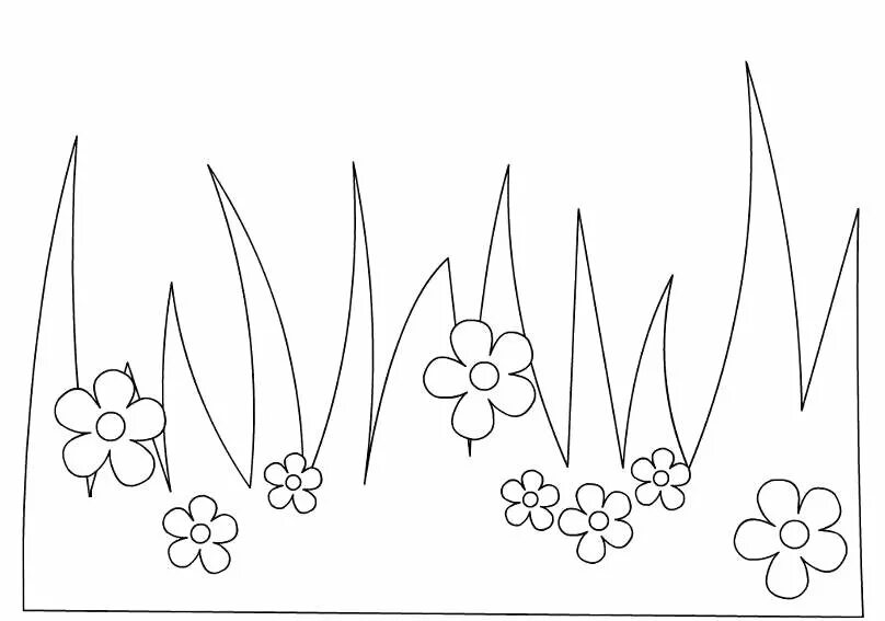 Травка распечатать. Трава раскраска. Трава раскраска для детей. Трава трафарет для вырезания. Весенние цветы раскраска для детей.