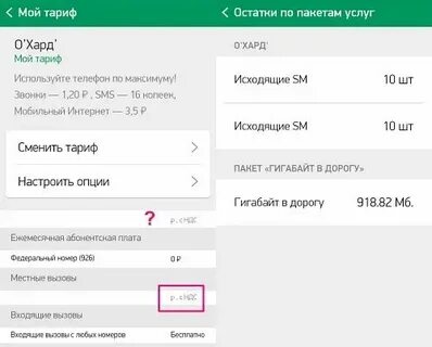 Можно обменять минуты на гигабайты мегафон