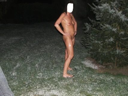 Naked wife sauna pics.