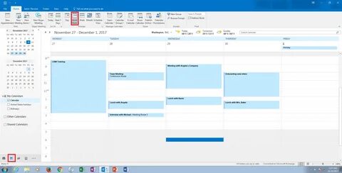 Outlook календарь отпуск