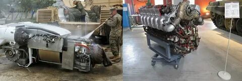 Двигатель танка абрамс