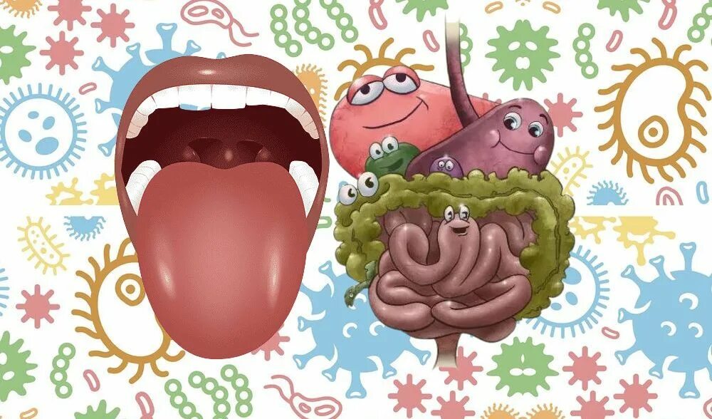 Микробы в ротовой полости. Дисбактериоз полости рта. Микробиом ротовой полости.
