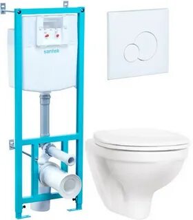 Комплект унитаз с инсталляцией santek
