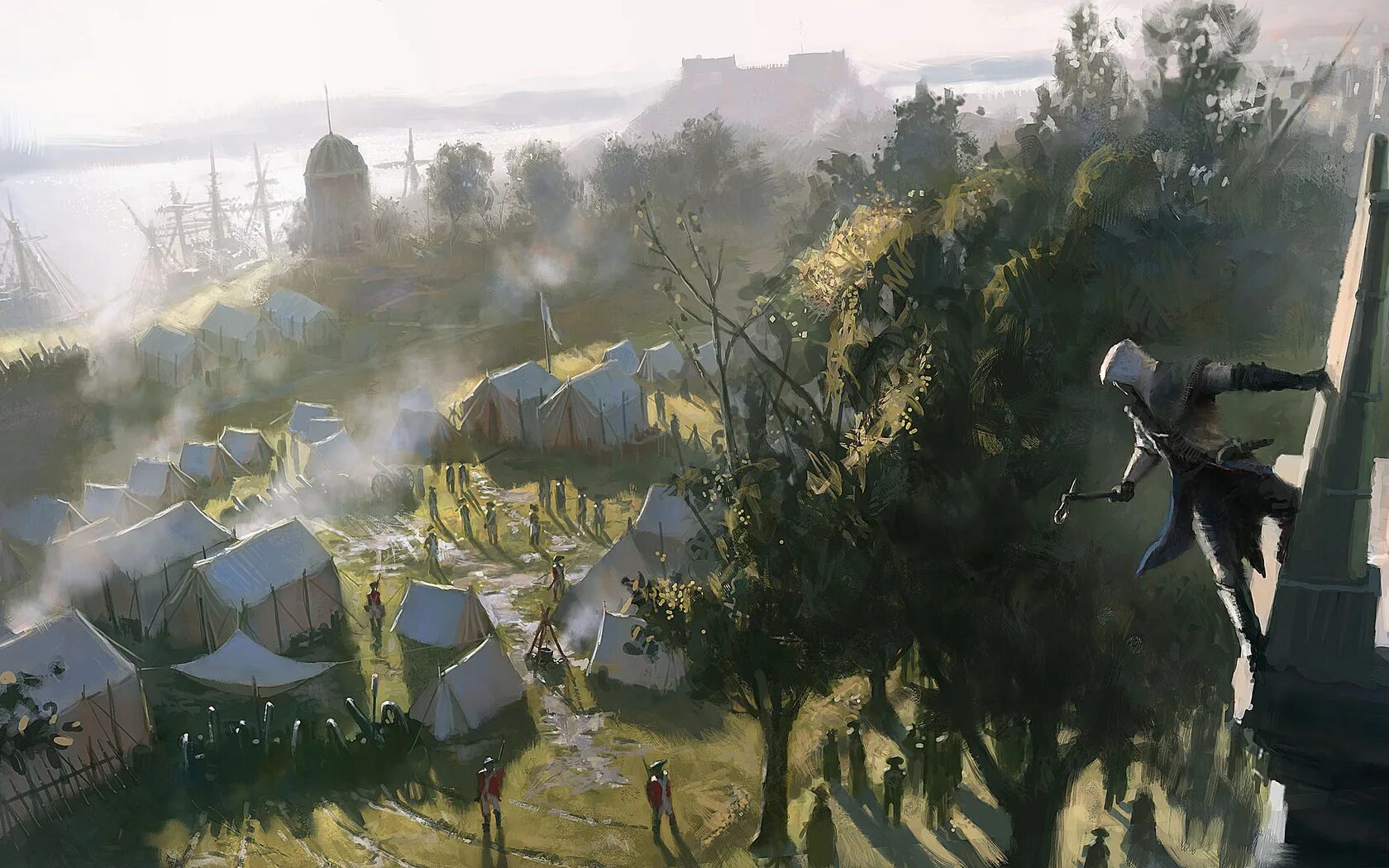 Assassin's Creed 3 Коннор Кенуэй. Ассасин Крид радунхагейду. Assassin's Creed 3 Concept Art. Ассасин Крид 3 пейзажи.