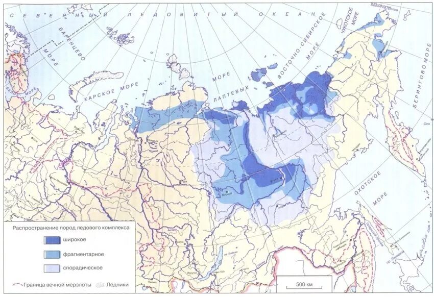 Вечная мерзлота в какой природной. Граница вечной мерзлоты в России на карте. Граница распространения вечной мерзлоты в России на карте. Зона вечной мерзлоты в России на карте. Южная граница вечной мерзлоты в России.