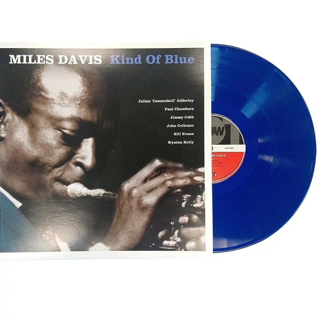 Blue miles. Kind of Blue Майлз Дэвис. Miles Davis kind of Blue Vinyl. Kind of Blue винил. Miles Davis kind of Blue цветной винил.