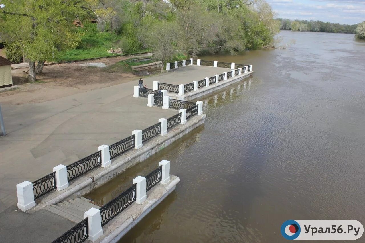 Река урал в оренбурге уровень воды сегодня