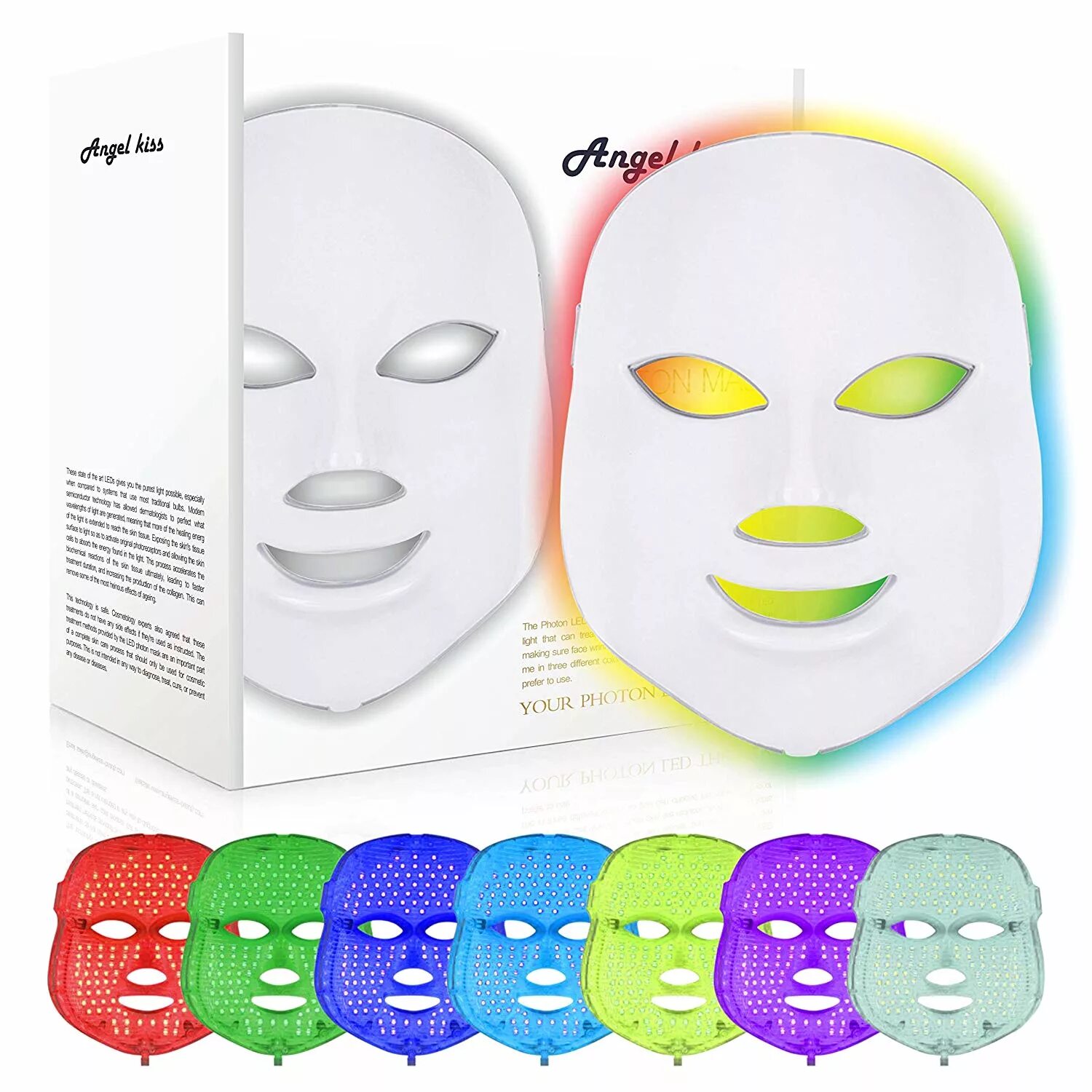 Светодиодная маска для лица. Led маска для лица. Therapy маска для лица. Led терапия для лица.