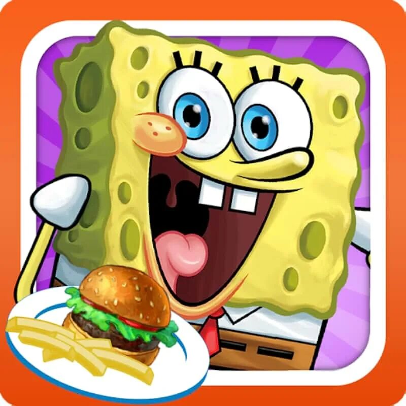 Взломанный spongebob. Губка Боб. Спанч Боб еда. Спанч Боб пицца. Губка Боб игра на андроид.