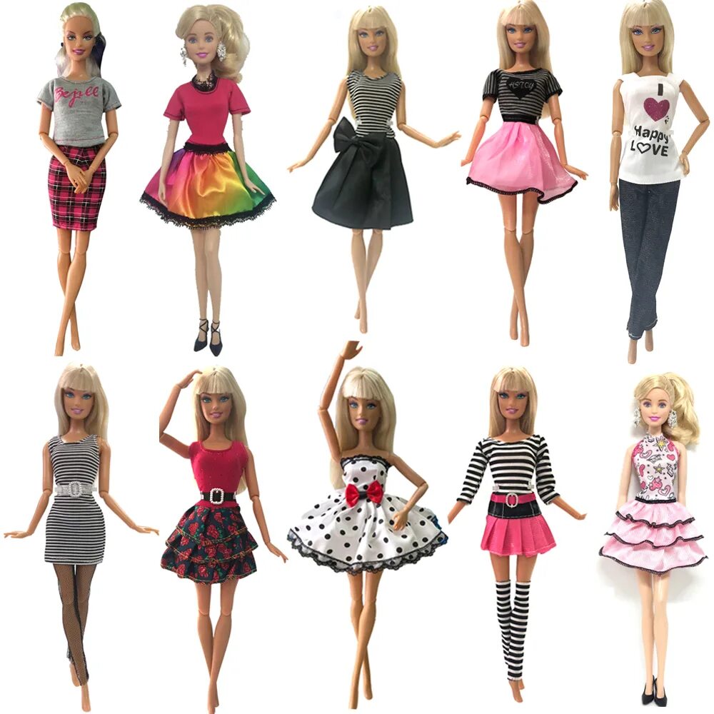 Какую одежду для кукол. Одежда для Барби. Одежда для кукол Барби. Современные куклы для девочек. Модные платья для кукол.