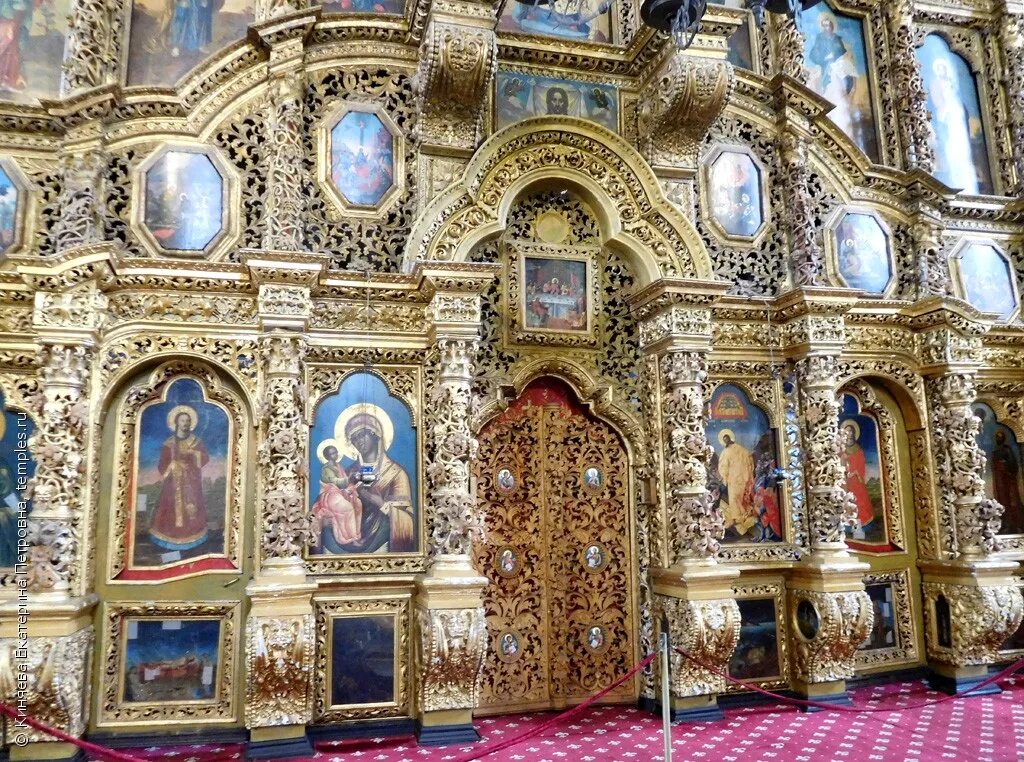 Иконостас Воскресенского собора в Старочеркасске. Черкасск город