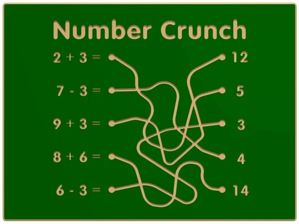 Number panel. Number panel