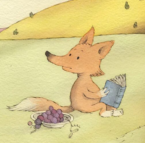 Книга про Лисенка. Лисенок с книжкой. Лиса с книгой. Лисенок читает. Reading fox