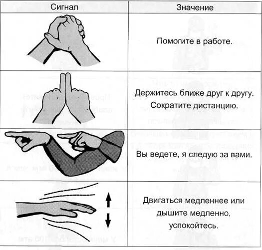 Сигналы потерпевших. Визуальные сигналы спасателей. Основные визуальные сигналы газоспасателей. Сигнально спасательная веревка сигналы. Сигналы веревкой для спасателей.