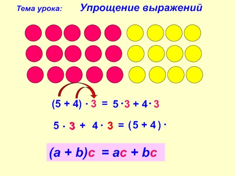 Математика 5 класс упрощение выражений видеоурок