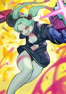 Waitress rebecca cyberpunk