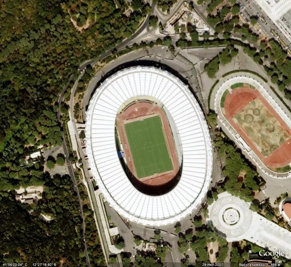 Стадион сверху. Стадио Олимпико Рим. Stadio della ROMA вид сверху. Stadio San Paolo вид сверху. Стадион Гераклион вид сверху.