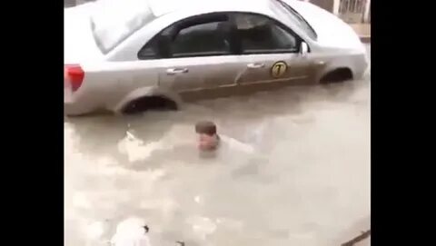 Такси упал