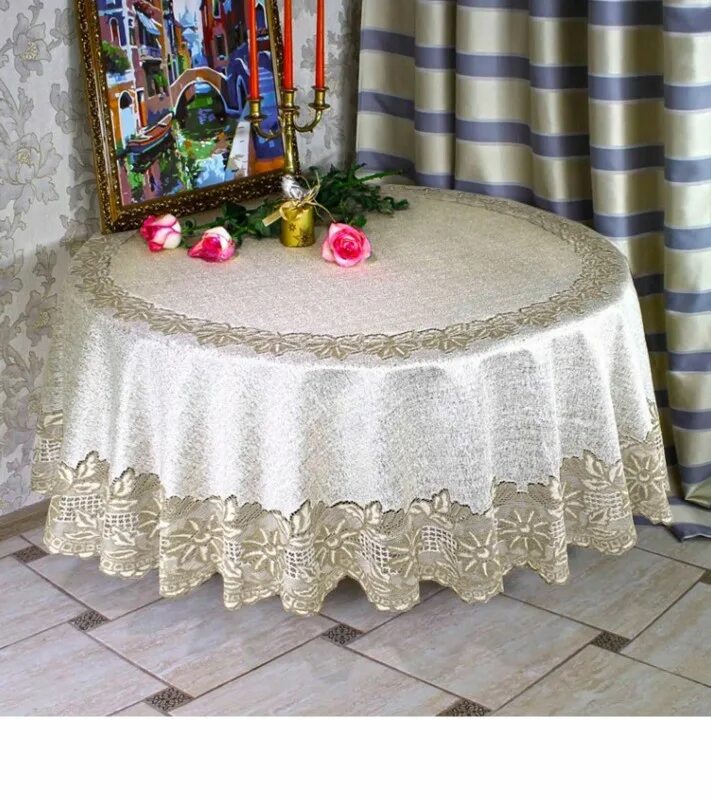 Пэчворк наперон. Красивые скатерти. Скатерть на стол в стиле прованс. Скатерть на круглый стол. Оригинальные скатерти на стол.